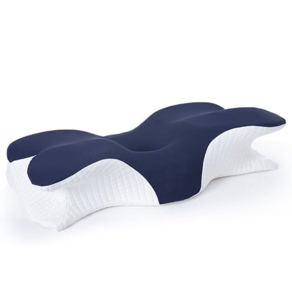 Ergonomic Cervical Neck Pillow Memory Foam Contour Pain Relief Side/Back Sleep